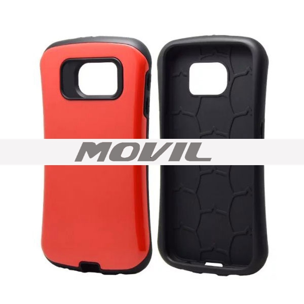 NP-2081 TPU   PC funda para Samsung S6 -8